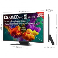 Televisor LG QNED evo AI QNED87 Mini LED 50QNED87B6A 50