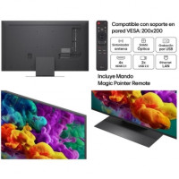 Televisor LG QNED evo AI QNED87 Mini LED 50QNED87B6A 50