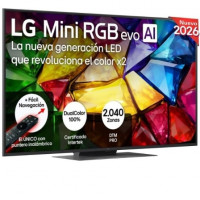 Televisor LG Micro RGB evo AI MRGB86 55MRGB86B6A 55