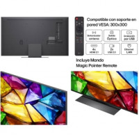 Televisor LG Micro RGB evo AI MRGB86 55MRGB86B6A 55