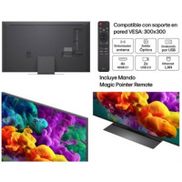 Televisor LG QNED evo AI QNED87 Mini LED 55QNED87B6A 55
