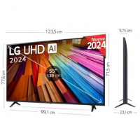 Televisor LG UHD 55UT80006LA 55