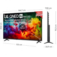 Televisor LG QNED evo AI QNED72 Mini LED 65QNED72B6B 65