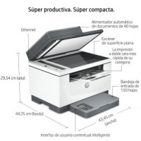 HP Multifunción Laserjet MFP M234SDN Dúplex/ ADF/