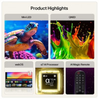 Televisor LG QNED MiniLED AI QNED72 75QNED72B6A 75
