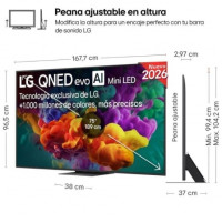 Televisor LG QNED evo AI QNED87 Mini LED 75QNED87B6A 75