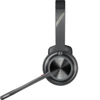 Auricular Inalámbrico Poly Voyager 4310 + Adaptador BT700 + Base de Carga/ con Micrófono/ Bluetooth/ Negro