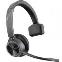 Auricular Inalámbrico Poly Voyager 4310 + Adaptador BT700 + Base de Carga/ con Micrófono/ Bluetooth/ Negro