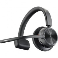 Auricular Inalámbrico Poly Voyager 4310-M para Microsoft Teams + Adaptador BT700 + Base de Carga/ con Micrófono/ Bluetooth/ Negro
