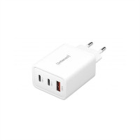 Intenso | Cargador pared GaN W65ACC|1xUSB-A2xUSB-C
