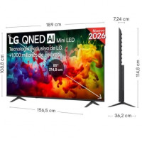 Televisor LG QNED evo AI QNED72 Mini LED 85QNED72B6A 85