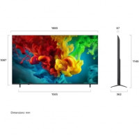Televisor LG QNED evo AI QNED83B Mini LED 85QNED83B6A 85