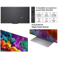 Televisor LG QNED evo AI QNED87 Mini LED 86QNED87B6A 86