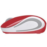 LOGITECH OPTICAL MOUSE M187 MINI WIRELESS RED
