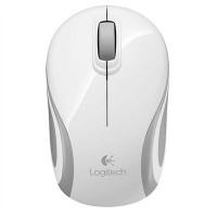 Rato Wireless Logitech M187 Mini - Branco