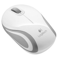 Rato Wireless Logitech M187 Mini - Branco