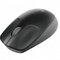 RATON OPTICO LOGITECH M190 WIRELESS FULL-SIZE GRIS