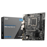 PLACA BASE MSI 1700 PRO H610M-G DDR5 M-ATX/2XDDR4/4XSATA6/