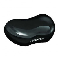 Tapete REPOSAMUECAS FELOWES REPOSAMUECAS DE GEL CRYSTAL CUBIERTA DE POLIURETANO COLOR Preto