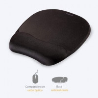Tapete REPOSAMUECAS DE ESPUMA MEMORY FOAM FELLOWES 9176501 COLOR Preto