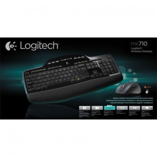 Teclado y ratón inalámbricos logitech signature mk650 for business  920-010998/ grafito