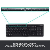 Teclado Logitech MK270 Wireless