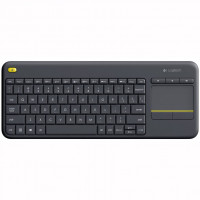 Teclado Logitech K400 cTouchpad Wireless Preto