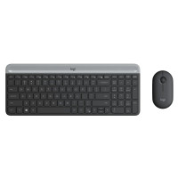 Teclado y Ratón Inalámbricos Logitech Slim Combo MK470