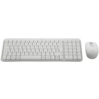 Teclado y Ratón Inalámbricos Logitech Wireless Combo MK250/ Blanco