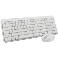 Teclado y Ratón Inalámbricos Logitech Wireless Combo MK250/ Blanco