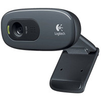 Webcam Logitech C270 HD 720p 30FPS Preto