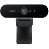 Webcam Logitech BRIO 4K Ultra HD 1080p 60PFS Preto
