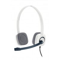 AURICULARES CON microfone LOGITECH HEADSET H150 BLANCO