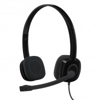 AURICULARES COM Microfone Logitech HEADSET H151