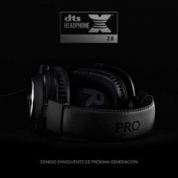 Auriculares Gaming con Micrófono Logitech G Pro X/ USB/ Negro