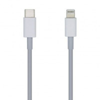 Cable Lightning Aisens A102-0443 Lightning Macho - USB Tipo-C Macho 2m branco