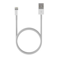 Cable Lightning Aisens A102-0542 USB Macho - Lightning Macho 50cm Blanco