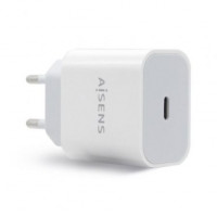 Aisens Cargador 20W USB-C PD3.0 1xUSB-C Blanco
