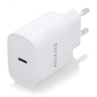 Aisens Cargador USB-C PD3.0 1xUSB-C 20W Blanco