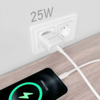 Aisens Cargador 25W USB-C PD3.0 1xUSB-C Blanco