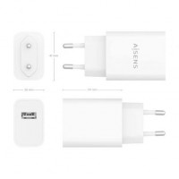 Aisens Cargador USB 10W Alta Eficienc 5V/2A Blanco