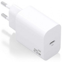 Aisens Cargador GaN 20W 1xUSB-C PD3.0 Blanco