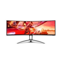 Monitor Gaming Ultrapanorámico Curvo AOC Agon AG493UCX2 48.8 DQHD 1ms 165Hz VA Multimedia Preto
