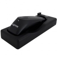 LECTOR DE CÓDIGOS DE BARRAS INALÁMBRICO APPROX APPLS10 - BT2.4GHZ - 1D2D - ALCANCE 10M - BAT. 1500MAH - USB - SOPORTE PARA MESAPARED