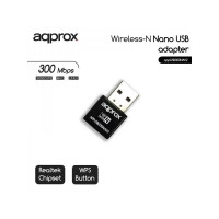 approx APPUSB300NAV2 Placa Rede WiFi N300 Nano US