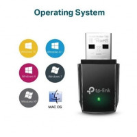 MINI ADAPTADOR USB 3.0 DUAL BAND WIFI AC1300 2.4GHz Y 5GHz TP LINK