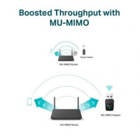 MINI ADAPTADOR USB 3.0 DUAL BAND WIFI AC1300 2.4GHz Y 5GHz TP LINK
