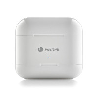 Auriculares Bluetooth NGS Ártica Duo con estuche de carga/ Autonomía 5h/ Blancos