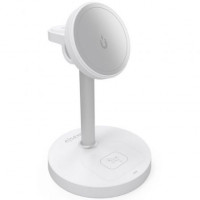 Aisens Cargador Inalámbrico USBC 15W 3 en 1 Blanco