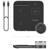 Aisens Cargador Inalámbrico USBC 15W 4 en 1 compac